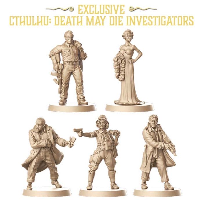 Cthulhu - Death May Die: Dark Providence Investigators  board game collectible - Main Image 2