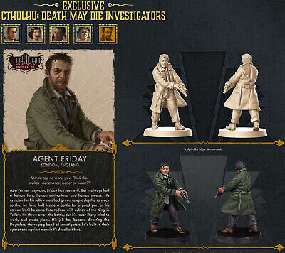 Cthulhu - Death May Die: Dark Providence Investigators  board game collectible - Main Image 3
