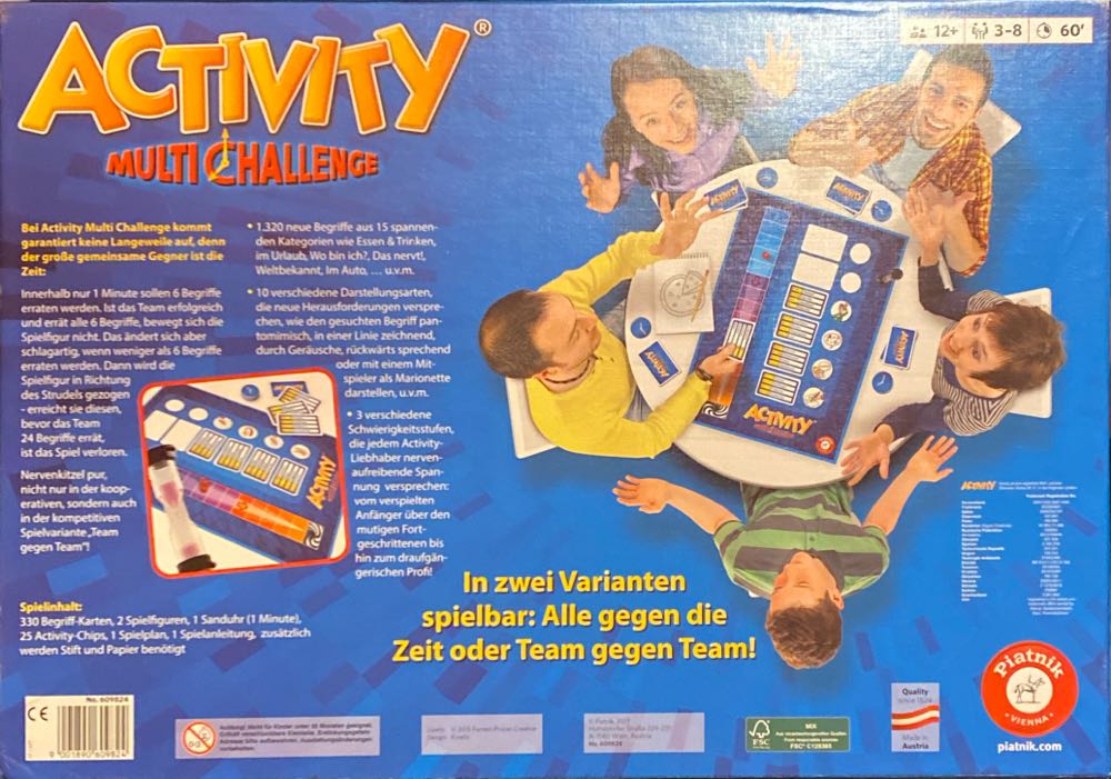 Activity Multi Challenge  (3-8) board game collectible [Barcode 9001890609824] - Main Image 2