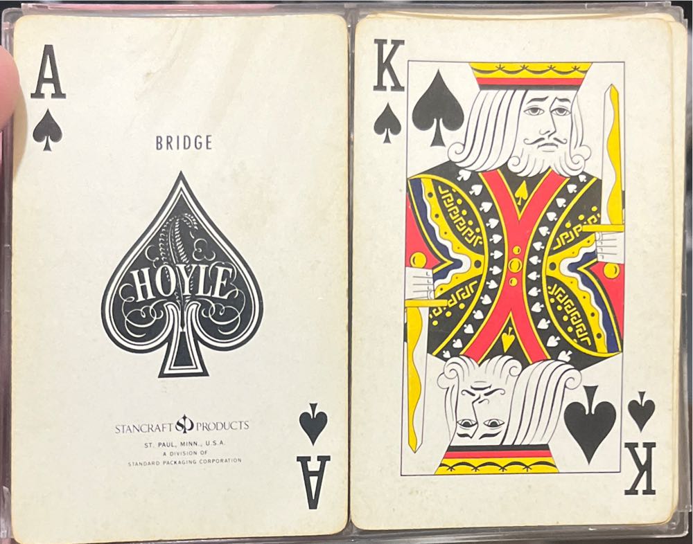 Duck And Waterfoul Birds Double Deck Hoyle Bridge  board game collectible - Main Image 2