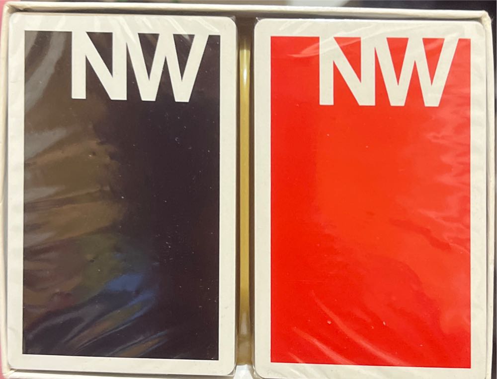 Nw Norfolk And Western RailroadRed And Black Playing Cards Redislip  board game collectible - Main Image 2