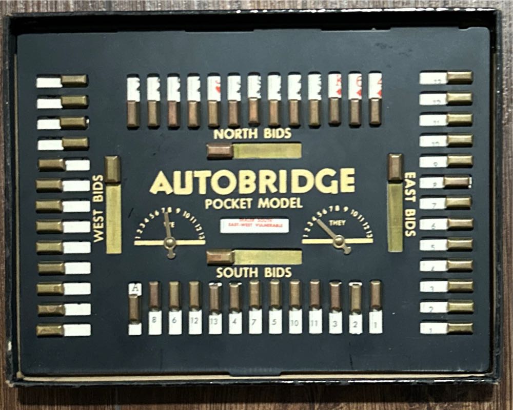 Autobridge Play Yourself Bridge Game  board game collectible - Main Image 3