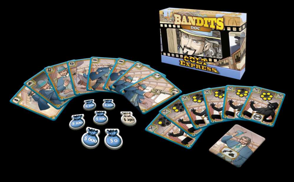Colt Express: Bandits Doc Expansion  board game collectible [Barcode 3760269590830] - Main Image 2