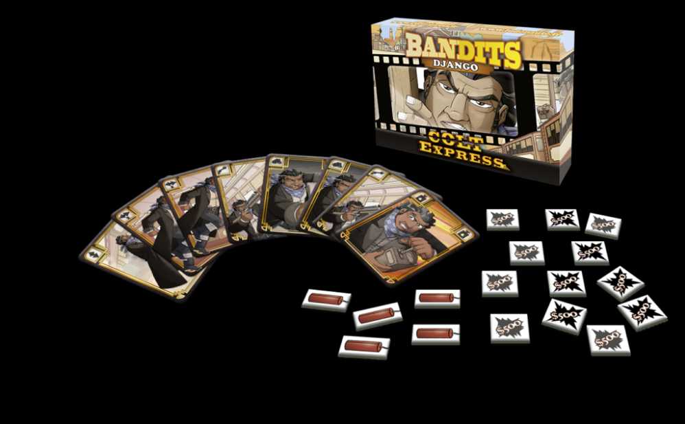 Colt Express: Bandits Django Expansion  board game collectible [Barcode 3760269590731] - Main Image 2