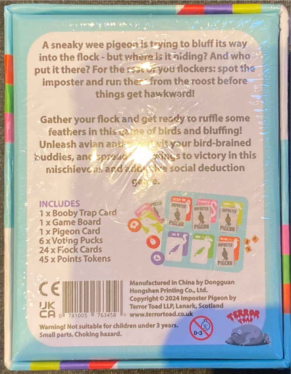 Imposter Pigeon  (3-6) board game collectible [Barcode 781005763458] - Main Image 2