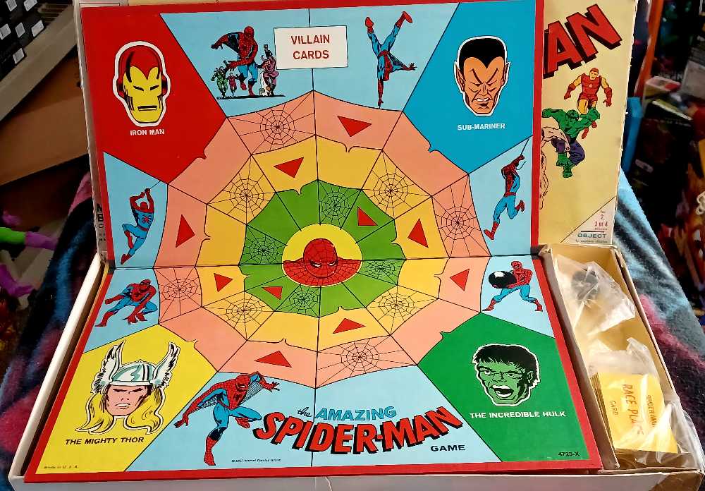 The Amazing Spider-man Game With Marvel Super Heros  board game collectible - Main Image 2