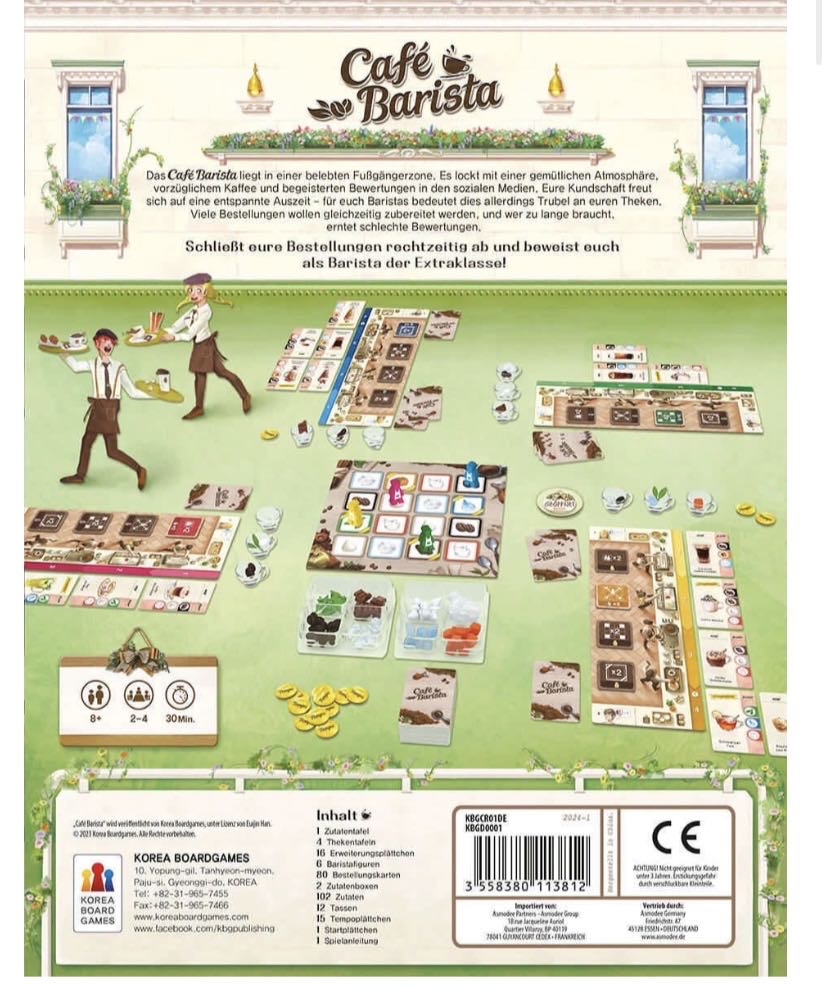 Café Barista  (2-4) board game collectible - Main Image 2