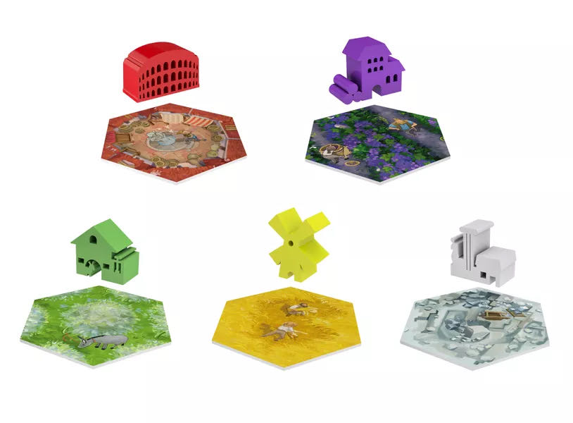 Rome In A Day  (2-5) board game collectible [Barcode 5060756410459] - Main Image 3