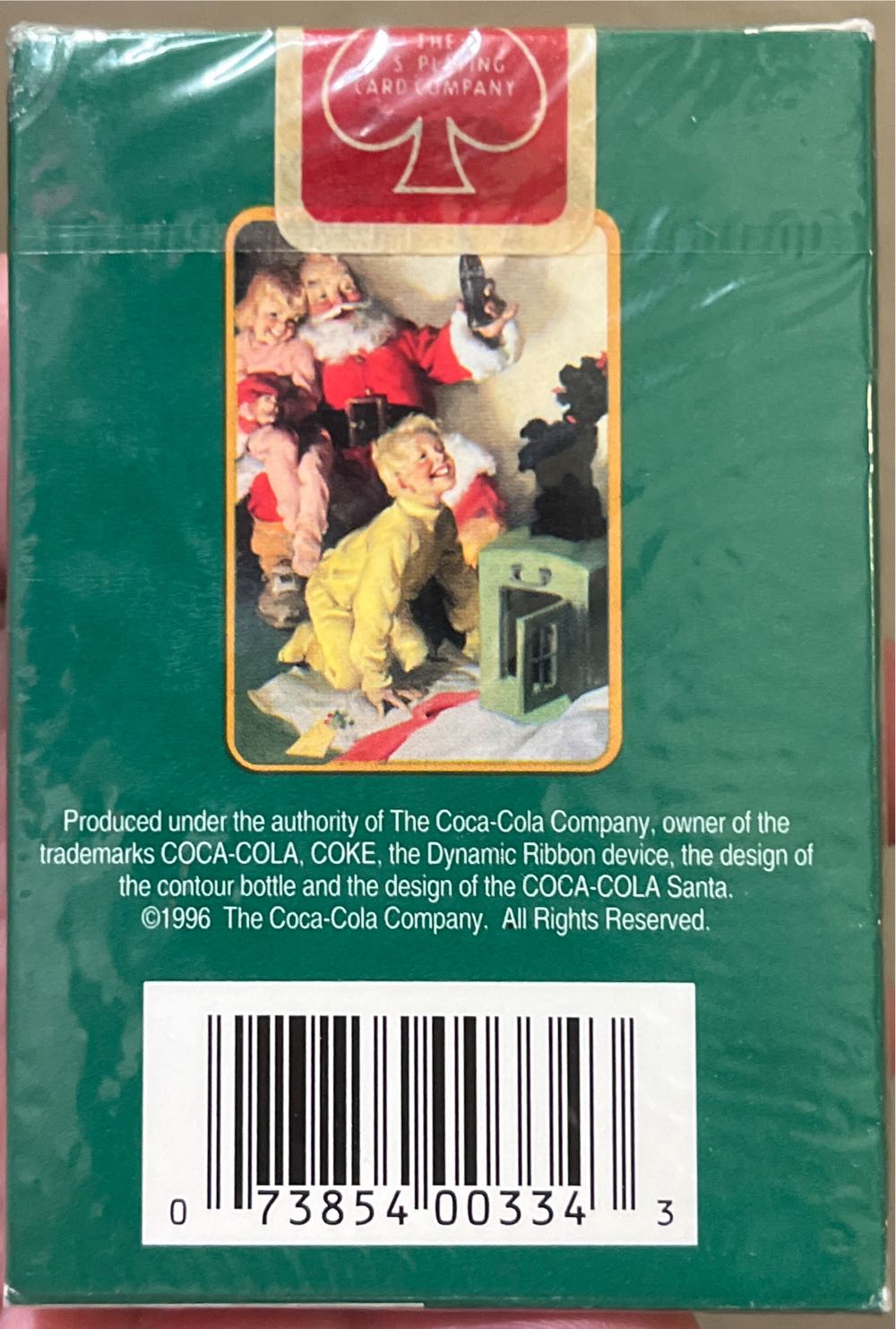 Coca Cola Christmas Green Kids  board game collectible - Main Image 2