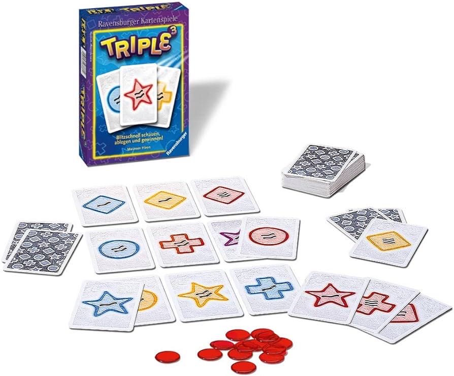 Triple 3  (2-4) board game collectible [Barcode 4005556271054] - Main Image 3