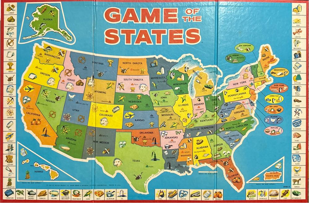 Game Of The States  (2-4) board game collectible [Barcode 653569105312] - Main Image 2