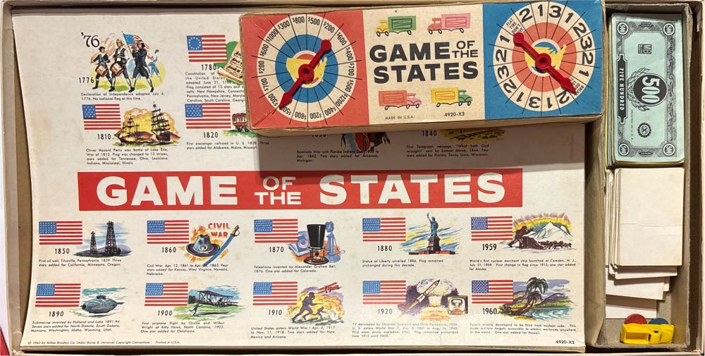 Game Of The States  (2-4) board game collectible [Barcode 653569105312] - Main Image 3