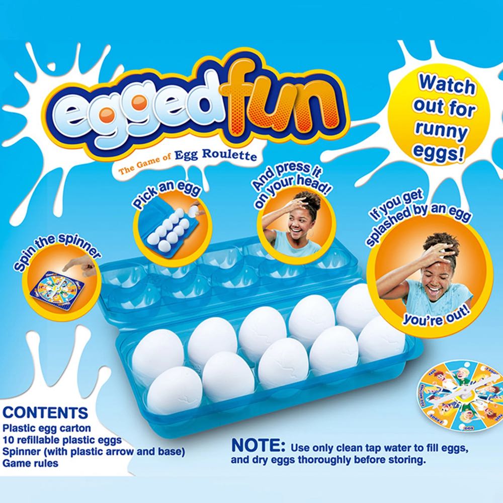 Eggedon The Of Egg Roulette By Hasbro New Egged On Roulette! Edition Complete!  board game collectible [Barcode 630509582693] - Main Image 2