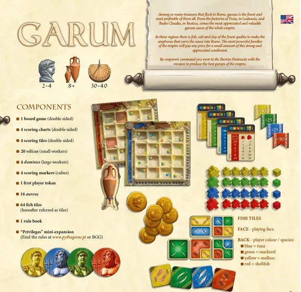 Garum  (2-4) board game collectible [Barcode 9503408411122] - Main Image 3