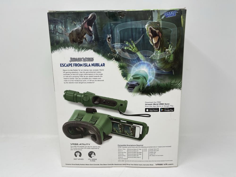 Vrse Jurassic Park World Entertainment System Vr Tested Works Virtual Reality Set 01764  board game collectible [Barcode 816322017646] - Main Image 2