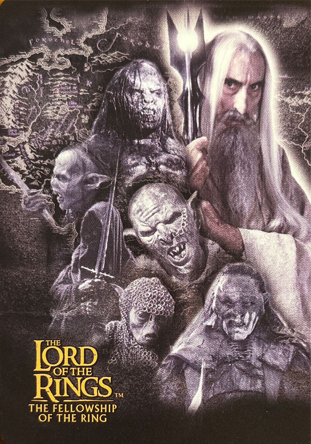 Lord Of The Rings Fellowship Of The Ring. Bicycle  board game collectible [Barcode 073854006955] - Main Image 2