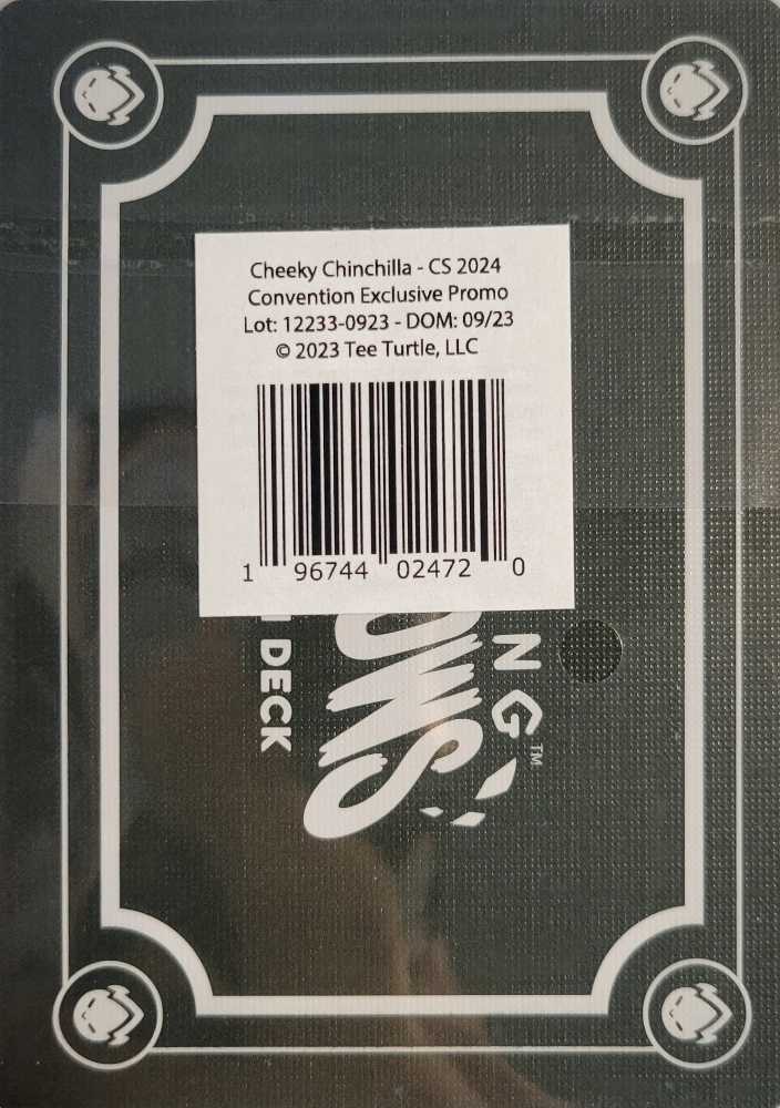 Casting Shadows: Cheeky Chinchilla (2024 Convention Promo)  board game collectible [Barcode 196744024720] - Main Image 2