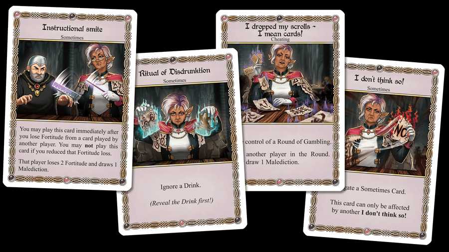 The Red Dragon Inn: Allies - Melvyn vs. Marah  (2+) board game collectible [Barcode 9781945323614] - Main Image 4