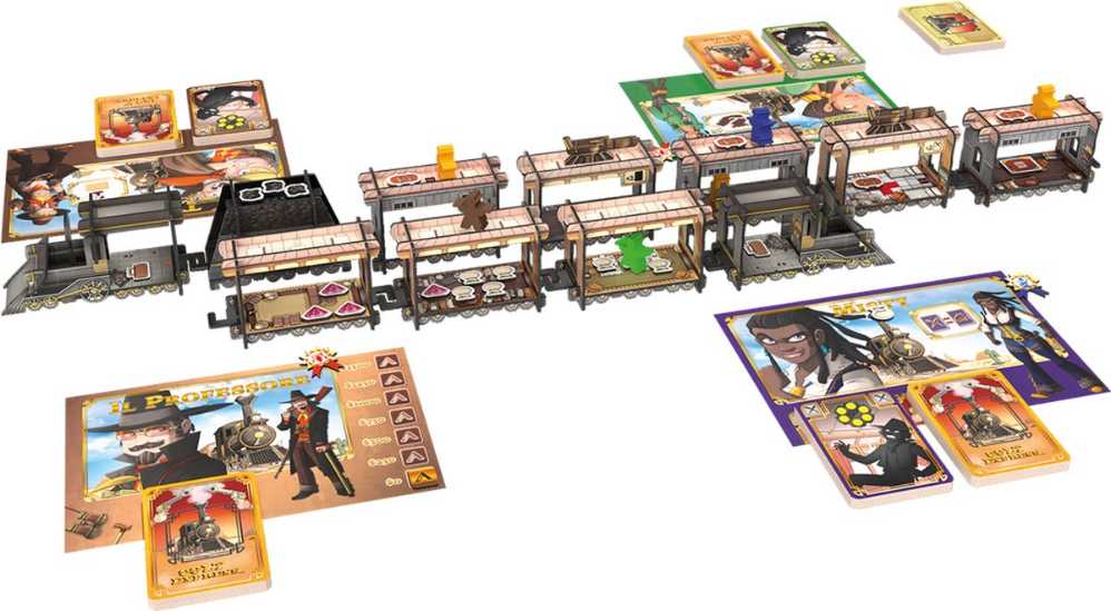 Colt Express: Uitbreiding, Bewakers & Gepantserde Trein  board game collectible - Main Image 2