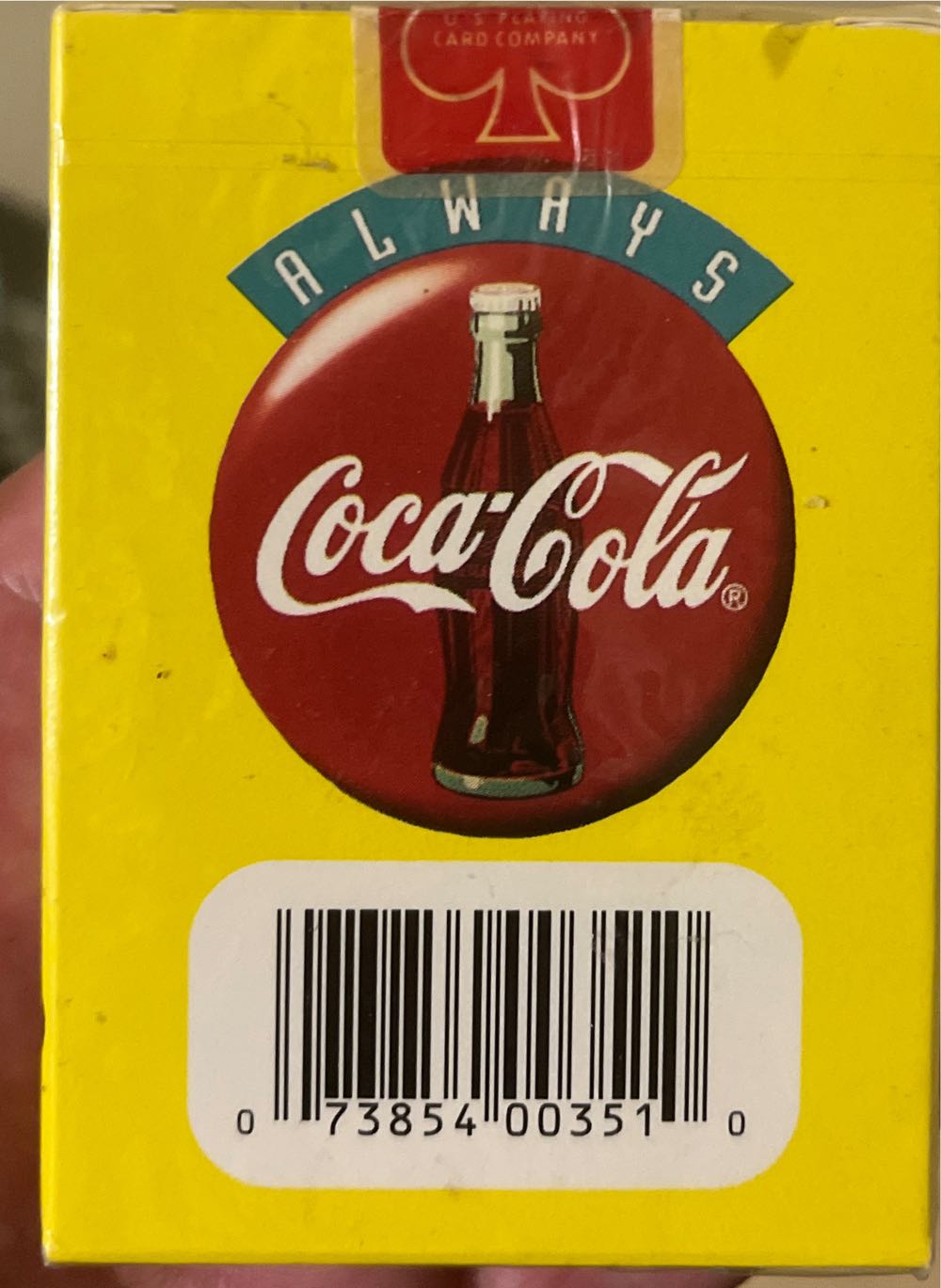 Coca Cola Yellow Always Cola Cola  board game collectible [Barcode 073854003510] - Main Image 2