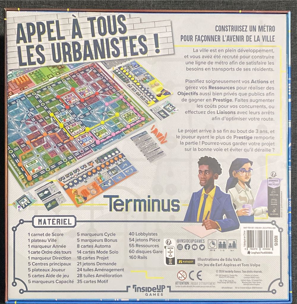 Terminus  (2-5) board game collectible [Barcode 3760372233082] - Main Image 2