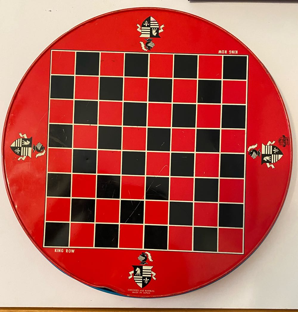 Chinese Checkers & Standard Checkers  board game collectible - Main Image 2