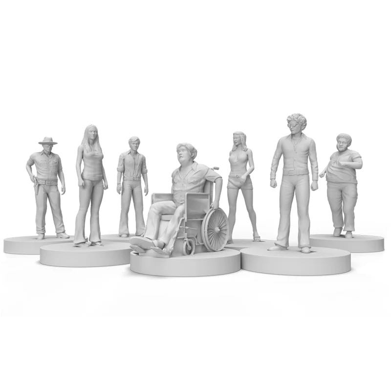 The TEXAS CHAINSAW MASSACRE MINIATURE CHARACTERS  (N/A) board game collectible [Barcode 810116281220] - Main Image 2