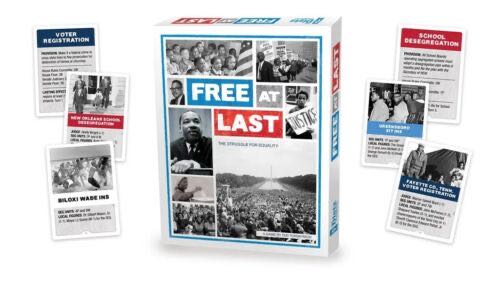 Dietz Foundation Free At Last Civil Rights Boardgame  board game collectible [Barcode 607469525503] - Main Image 1