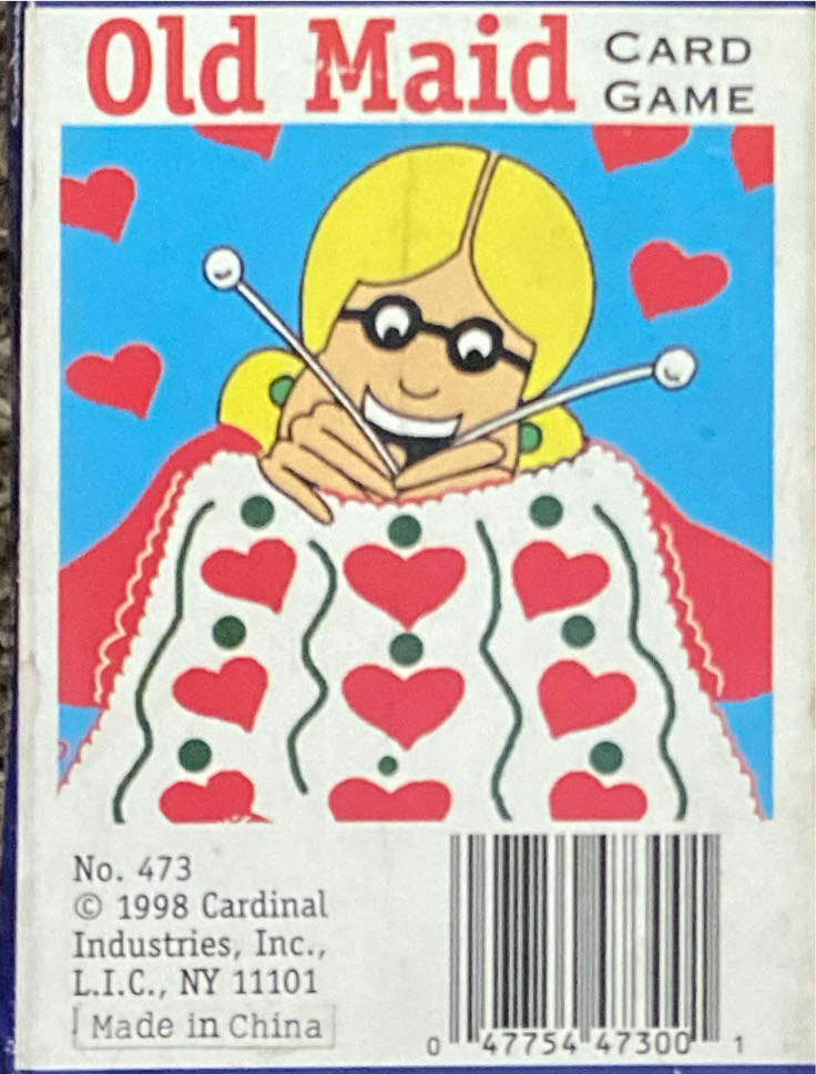 Old Maid Premier Edition  (3 Or More) board game collectible - Main Image 2