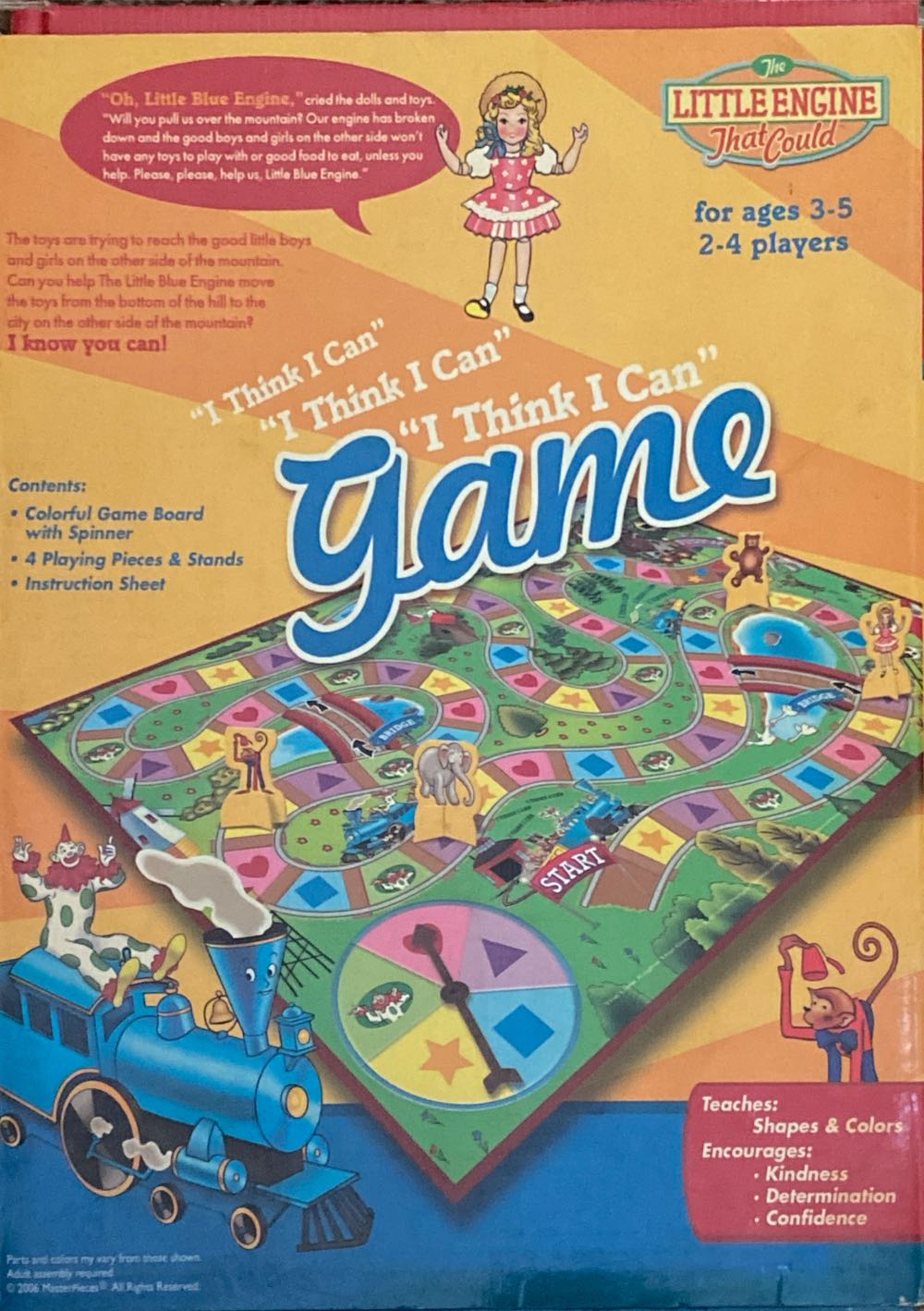 The Little Engine That Could   board game collectible - Main Image 2