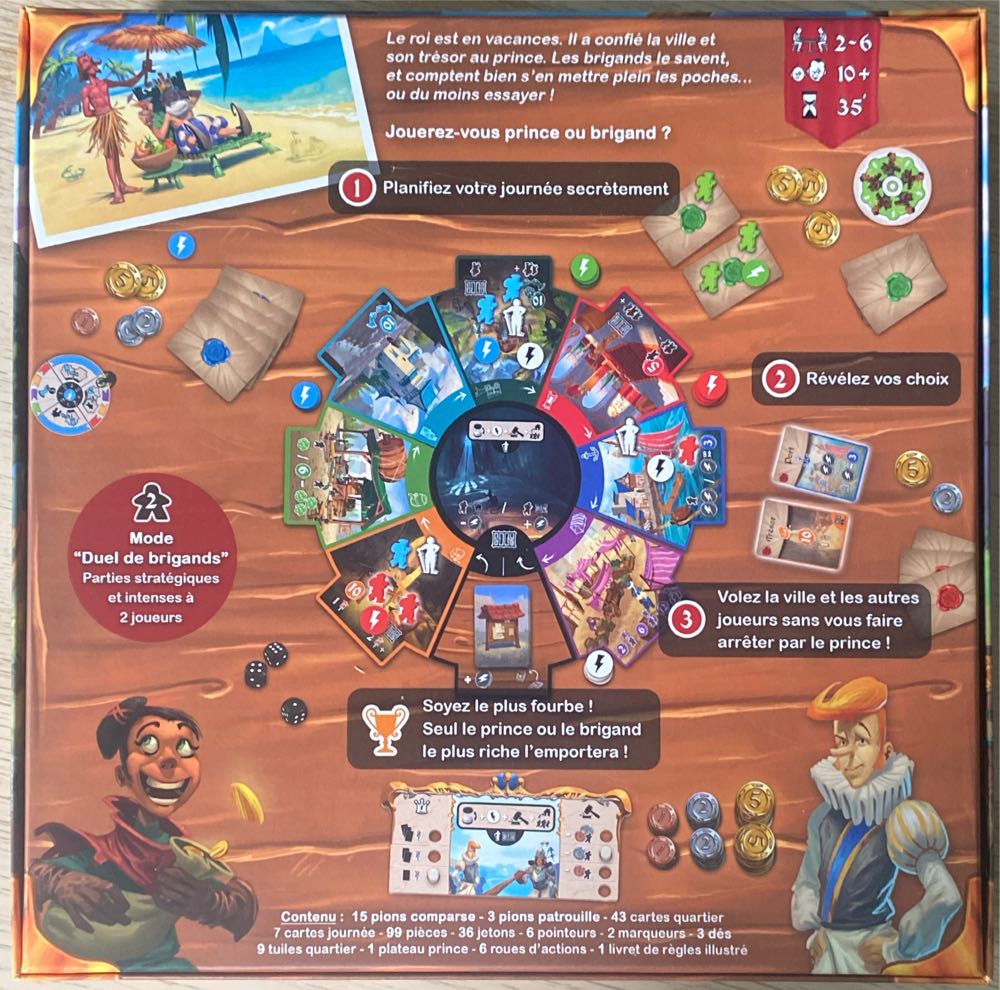 Brigands  board game collectible [Barcode 3770016338011] - Main Image 2