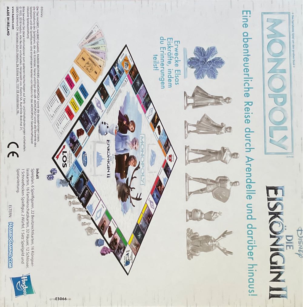 Disney The Ice Queen Hasbro  board game collectible [Barcode 5010993616794] - Main Image 2