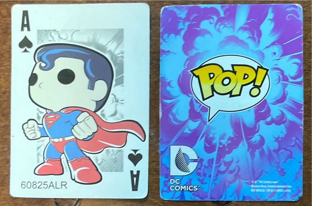 Funko Dc Playing Cards Spinmaster Cardinal New  board game collectible [Barcode 778988588239] - Main Image 3