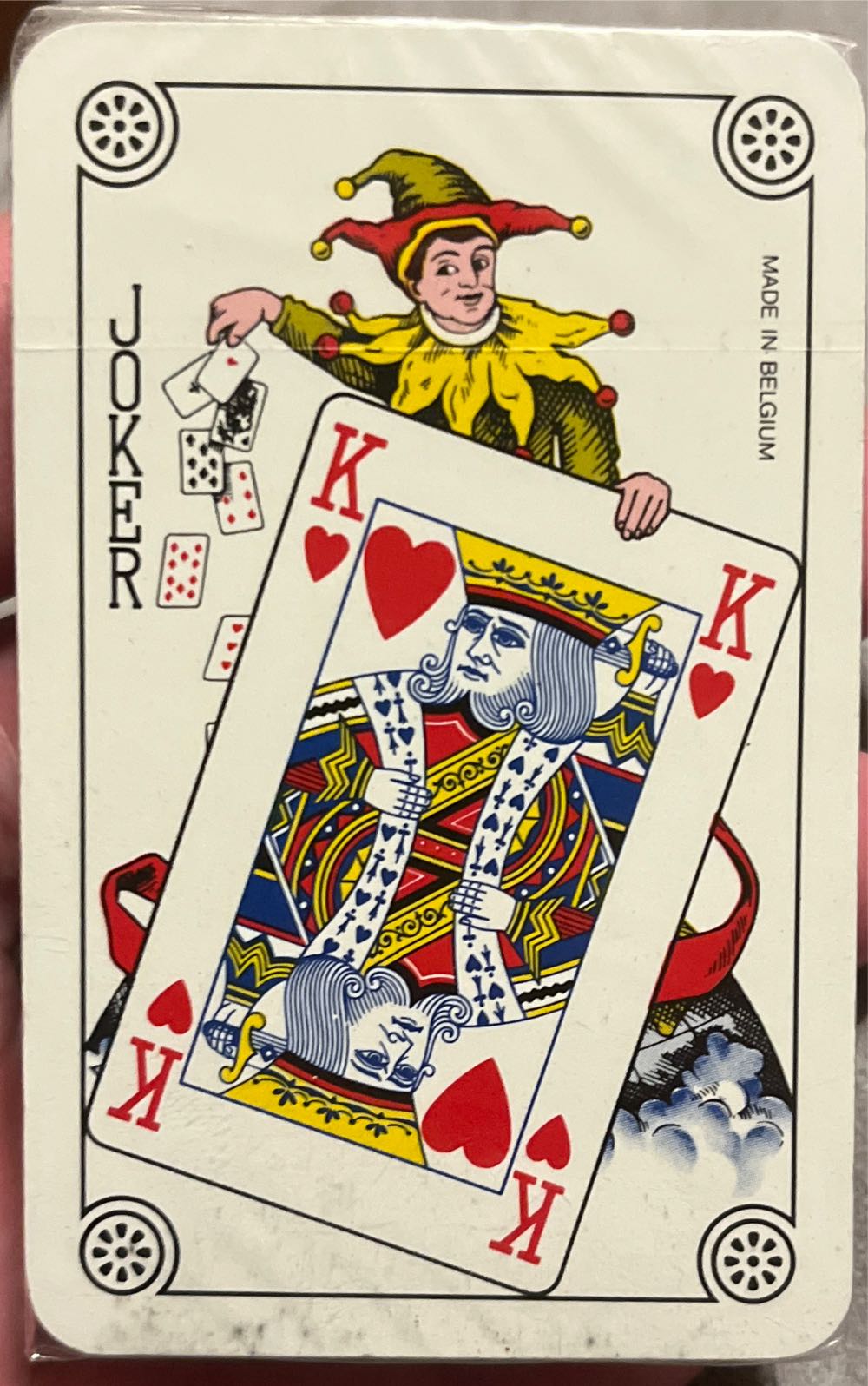 Caspari Japanese Lacquer Back Flowers  board game collectible - Main Image 2