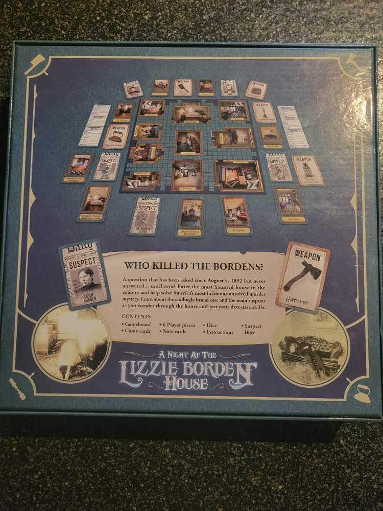 A Night At The Lizzie Borden House  (2-6) board game collectible - Main Image 2