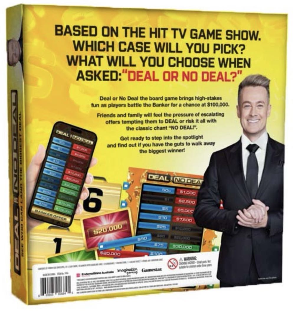 Deal or No Deal  (2+) board game collectible [Barcode 669165026845] - Main Image 2