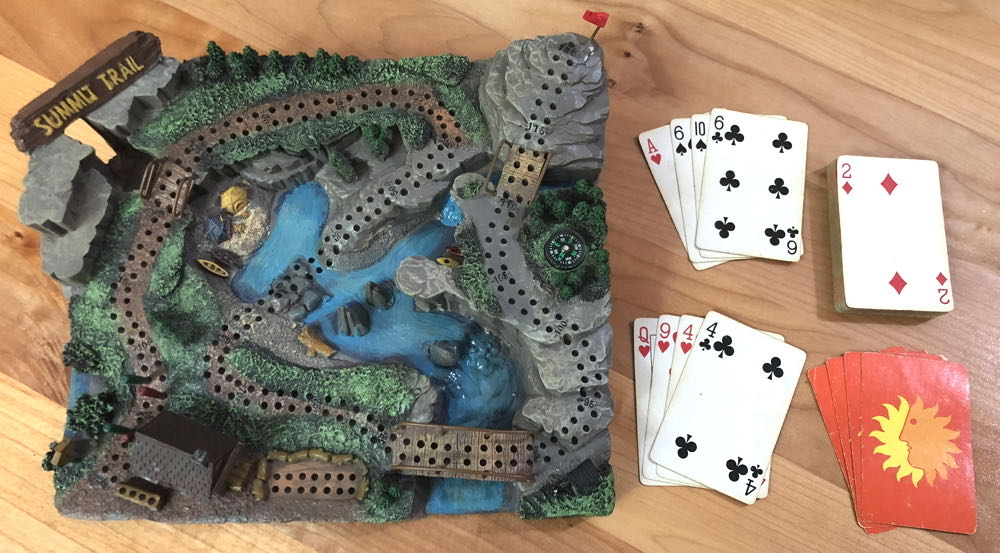 Cribbage Board: Summit Trail  (2) board game collectible - Main Image 3