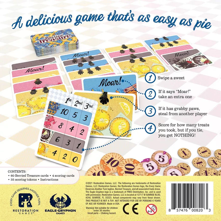 Berried Treasure  (2-5) board game collectible [Barcode 857476008296] - Main Image 2
