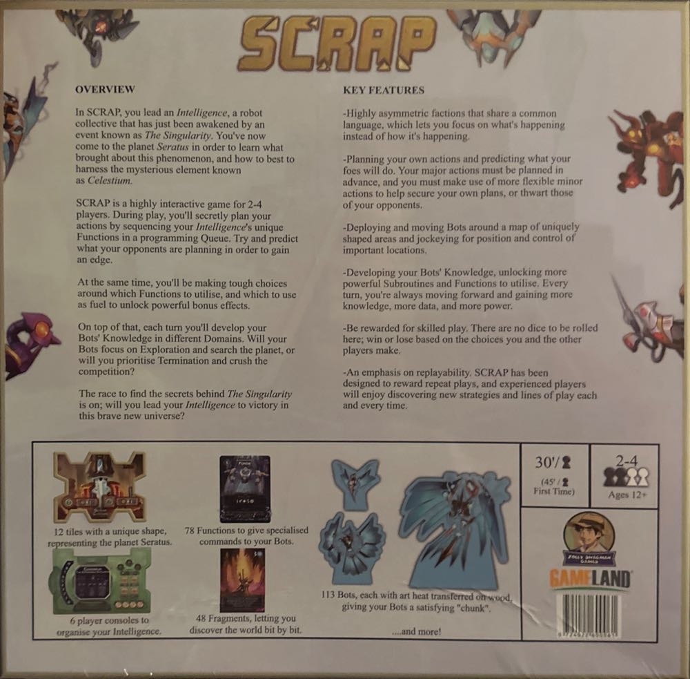 Scrap  (2-4) board game collectible [Barcode 724022600061] - Main Image 2