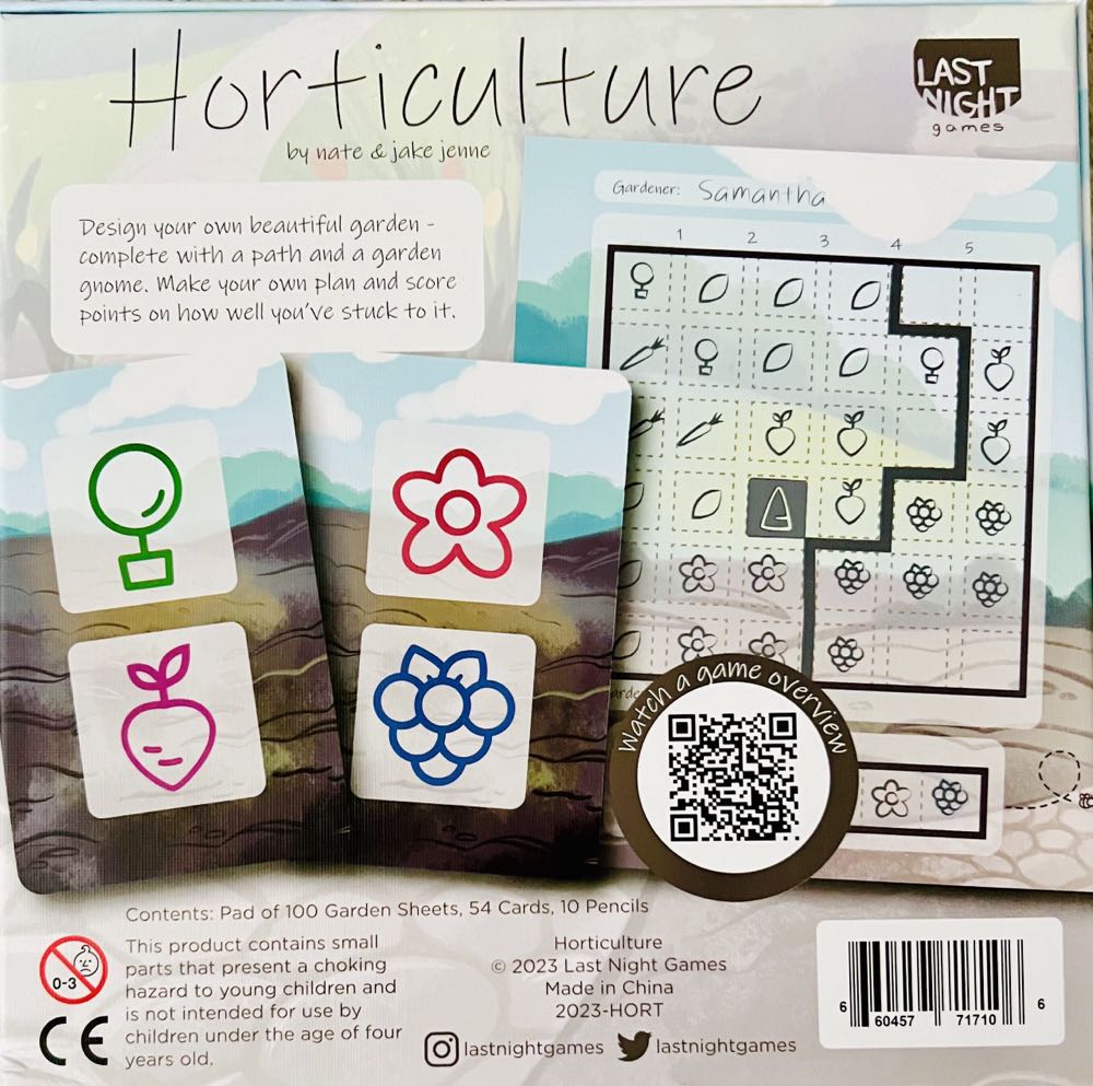 Horticulture  (1-10) board game collectible [Barcode 660457717106] - Main Image 2