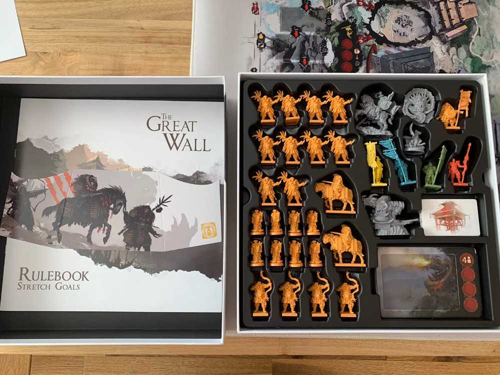 Wielki Mur 2.0: Stretch Goals. Wersja z figurkami  (1-5) board game collectible [Barcode 5906660421559] - Main Image 2