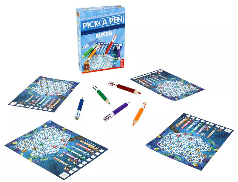 Pick A Pen: Reefs  (2 3 4) board game collectible [Barcode 853533008872] - Main Image 3