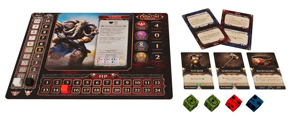 Odalin: Dungeons Of Doom  (1-4) board game collectible - Main Image 2