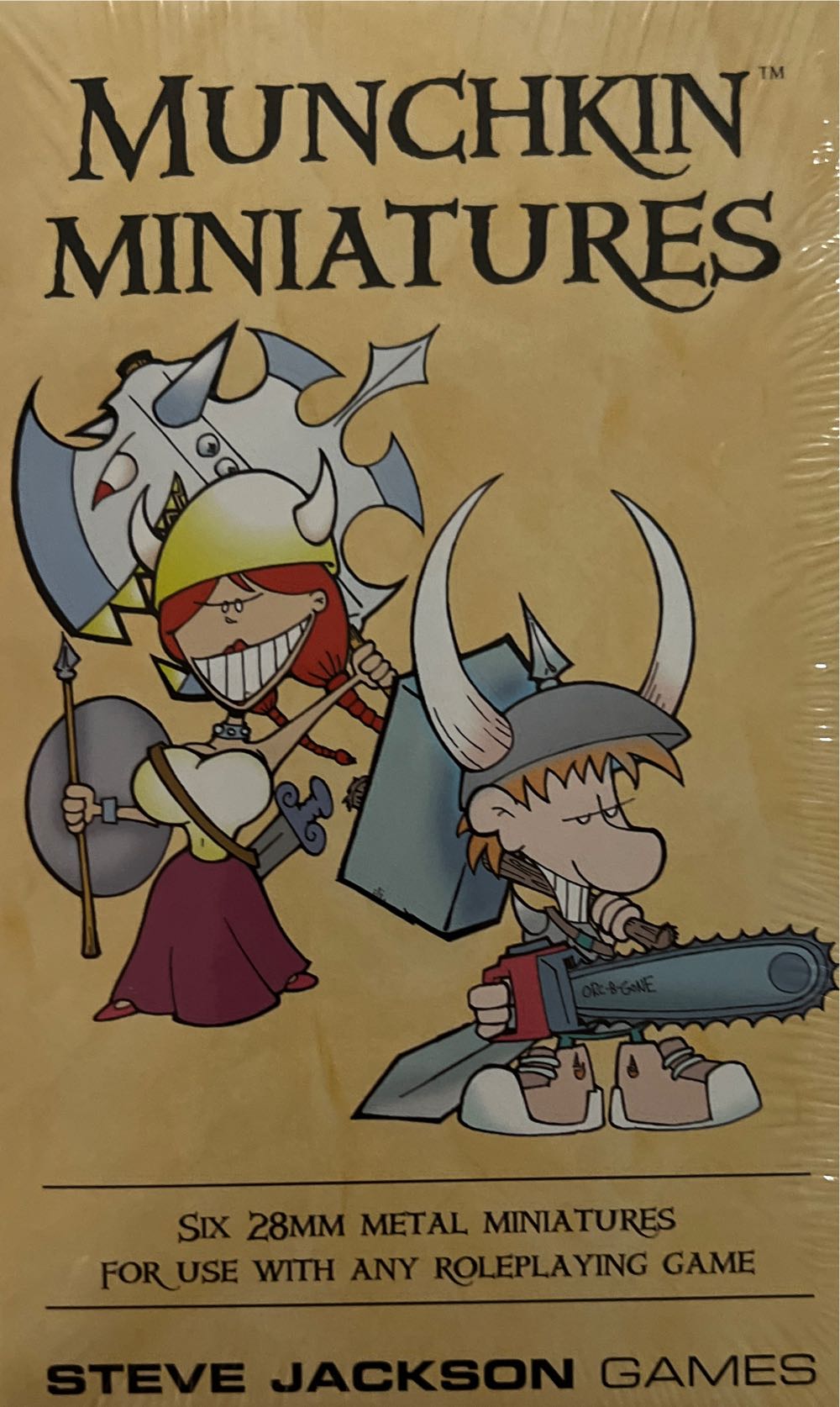 Munchkin MINIs Six 28mm Metal Miniatures For Use With Any Roleplaying  board game collectible [Barcode 9781556346651] - Main Image 2