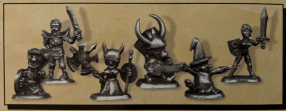 Munchkin MINIs Six 28mm Metal Miniatures For Use With Any Roleplaying  board game collectible [Barcode 9781556346651] - Main Image 4