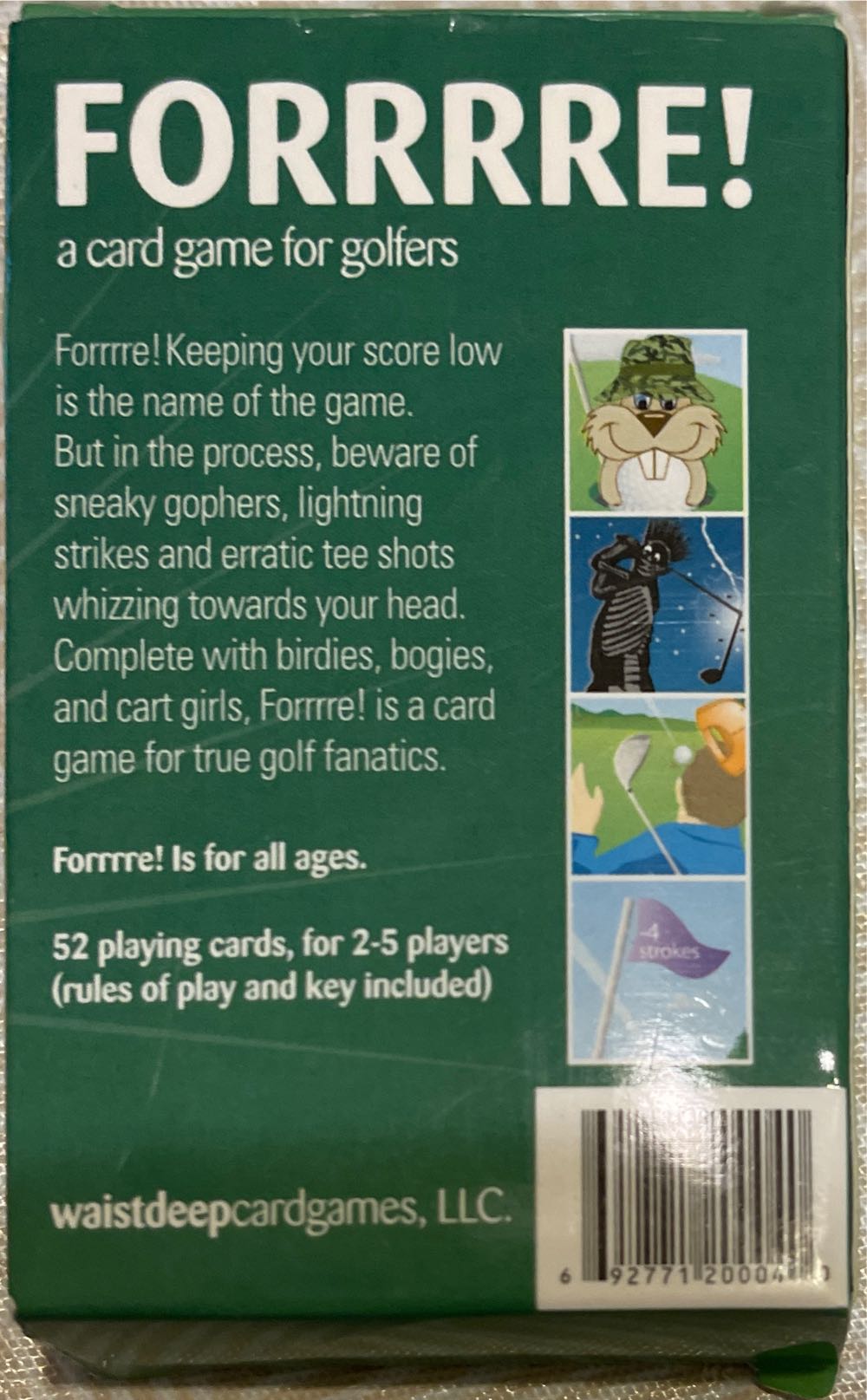 Forrrre!  (2-5) board game collectible [Barcode 692771200040] - Main Image 2