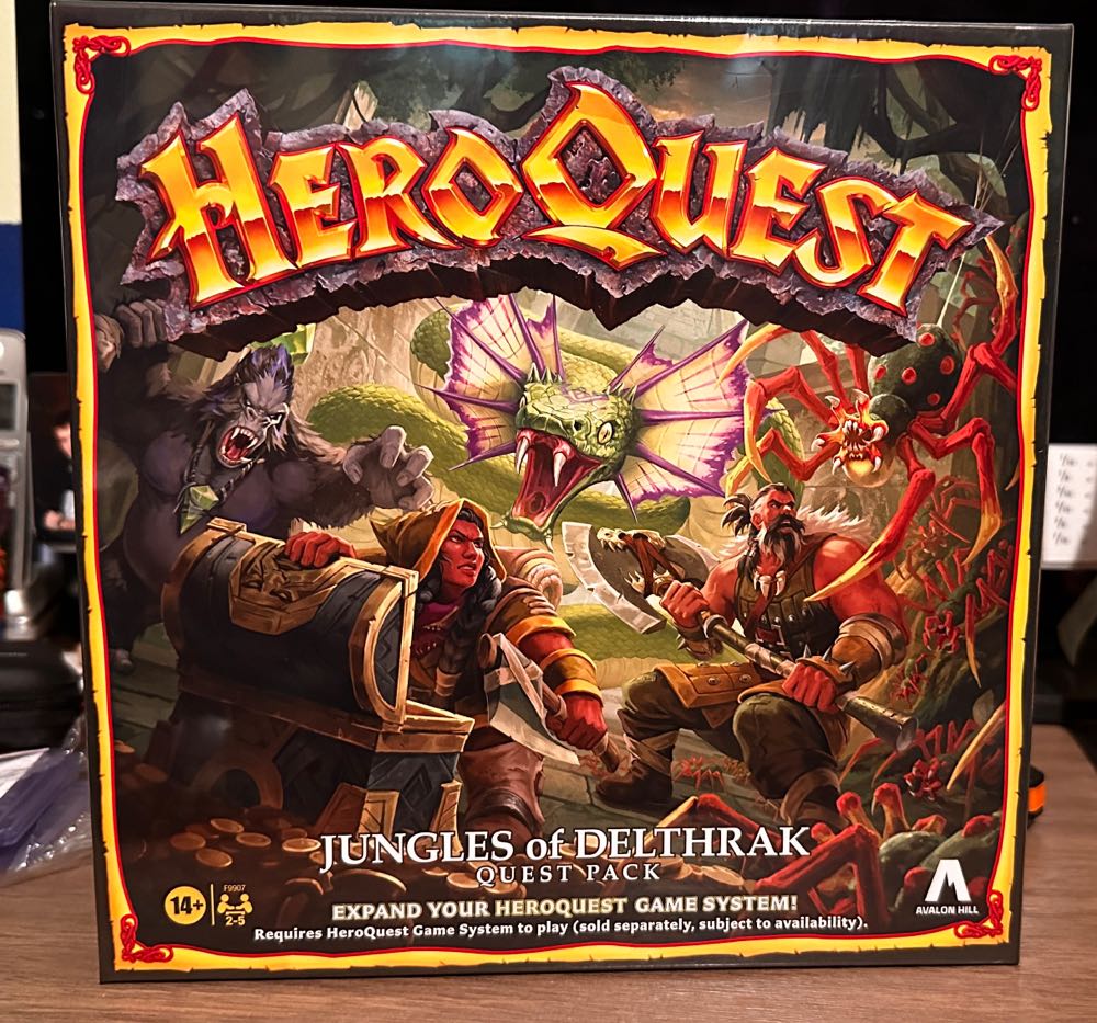 HeroQuest: Jungles Of Delthrak  (2-5) board game collectible [Barcode 5010996227775] - Main Image 2
