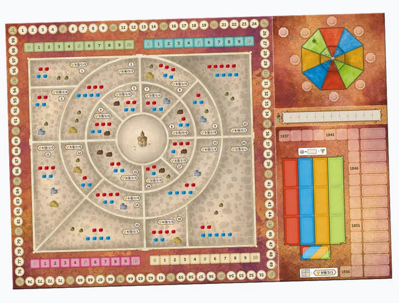 Squaring Circleville  (1 2 3 4) board game collectible [Barcode 8595680301957] - Main Image 3