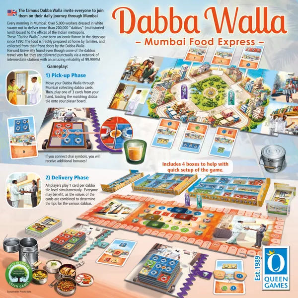 Dabba Walla  (2 3 4) board game collectible [Barcode 4010350107911] - Main Image 2