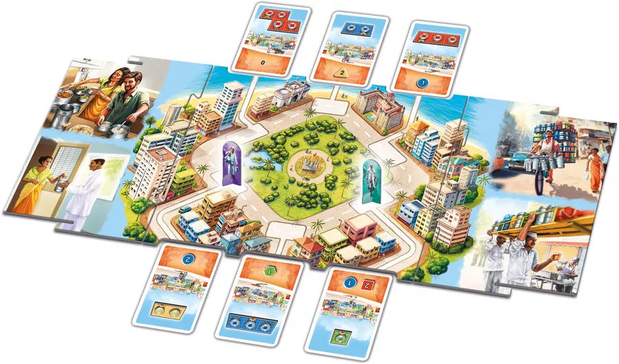 Dabba Walla  (2 3 4) board game collectible [Barcode 4010350107911] - Main Image 3